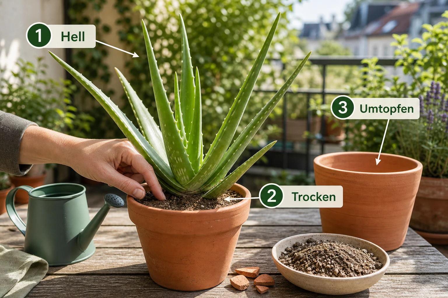 Infografik: Einführung: Was Sie zu aloe vera pflege gießen umtopfen wissen sollten - Aloe Vera Pflege Gießen Umtopfen: Anleitung, Tipps und häufige Fehler