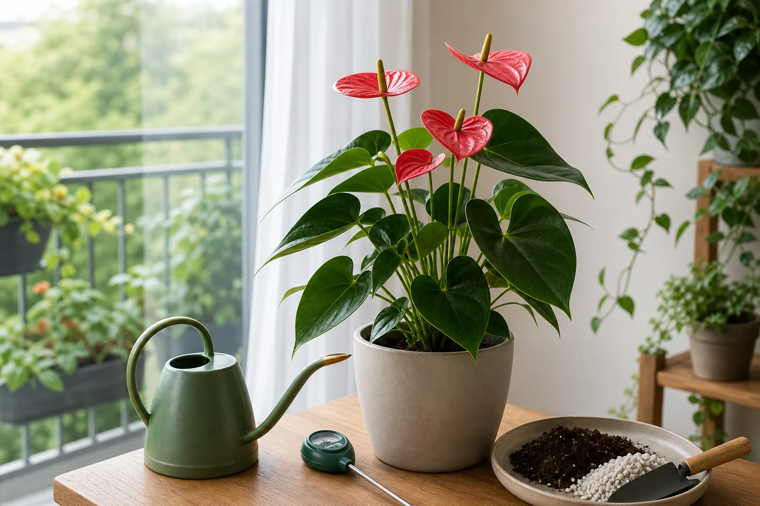 Foto: Einführung: Was Sie zu anthurie pflege blüte standort wissen sollten - Anthurie Pflege Blüte Standort: Anleitung, Tipps und häufige Fehler