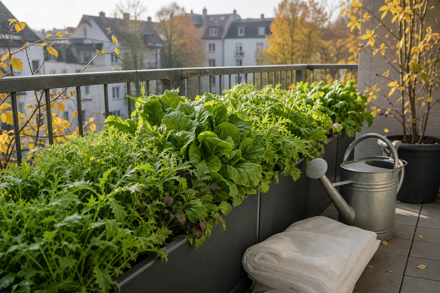 Asiasalat anbauen Balkon Herbst: Anleitung, Tipps und häufige Fehler