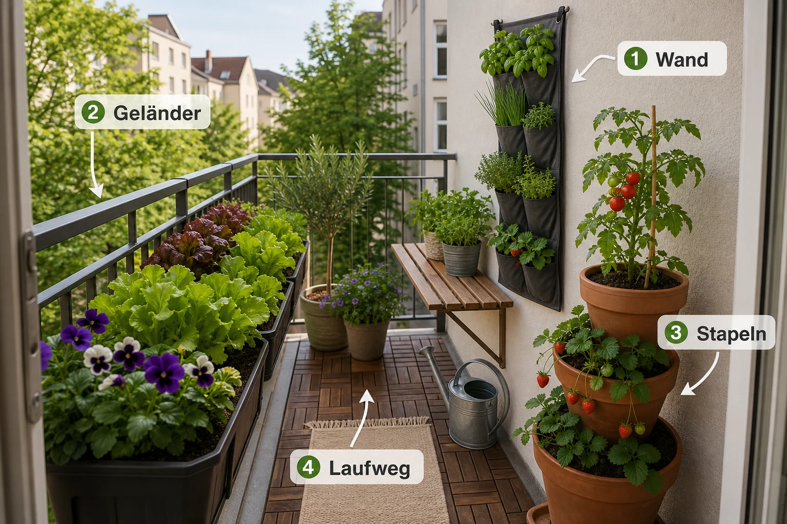 Infografik: Einführung: Was Sie zu balkongarten platzsparend anlegen ideen wissen sollten - Balkongarten Platzsparend Anlegen Ideen: Anleitung, Tipps und häufige Fehler
