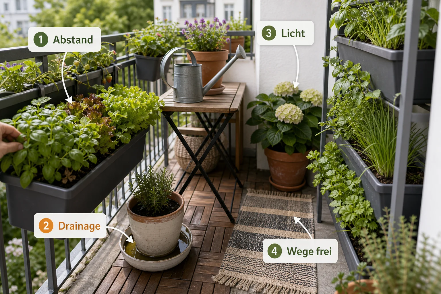 Infografik: Häufige Fehler und wie Sie sie vermeiden - Balkongarten Platzsparend Anlegen Ideen: Anleitung, Tipps und häufige Fehler