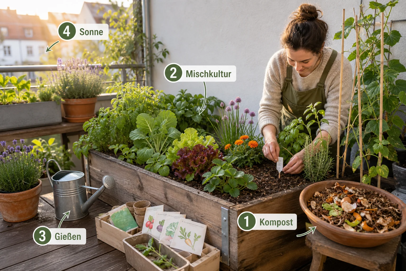 Infografik: Fazit - Biogarten Anlegen Anfänger Tipps: Anleitung, Tipps und häufige Fehler