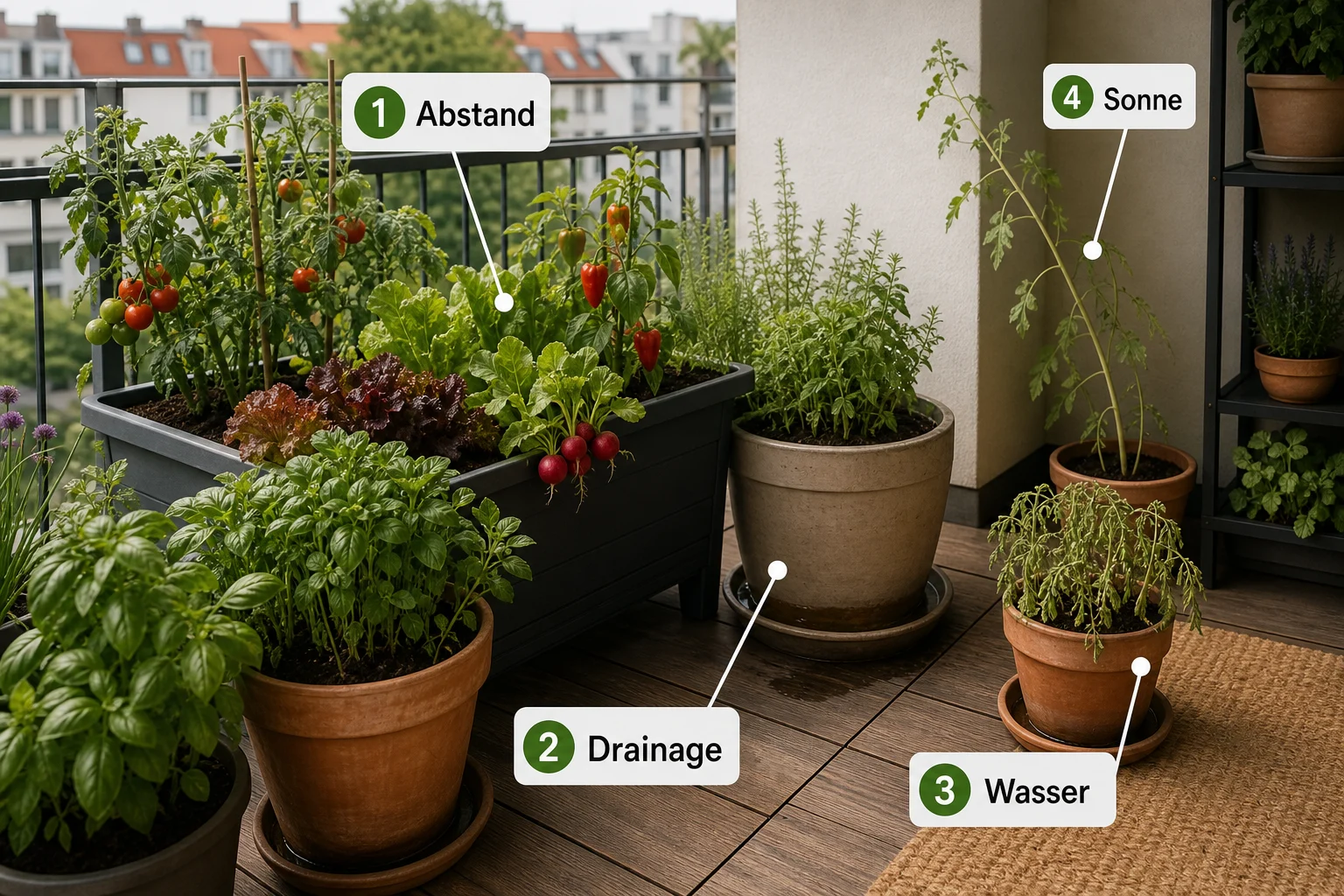 Infografik: Häufige Fehler und wie Sie sie vermeiden - Container Gardening Balkon Gemüse Liste: Anleitung, Tipps und häufige Fehler