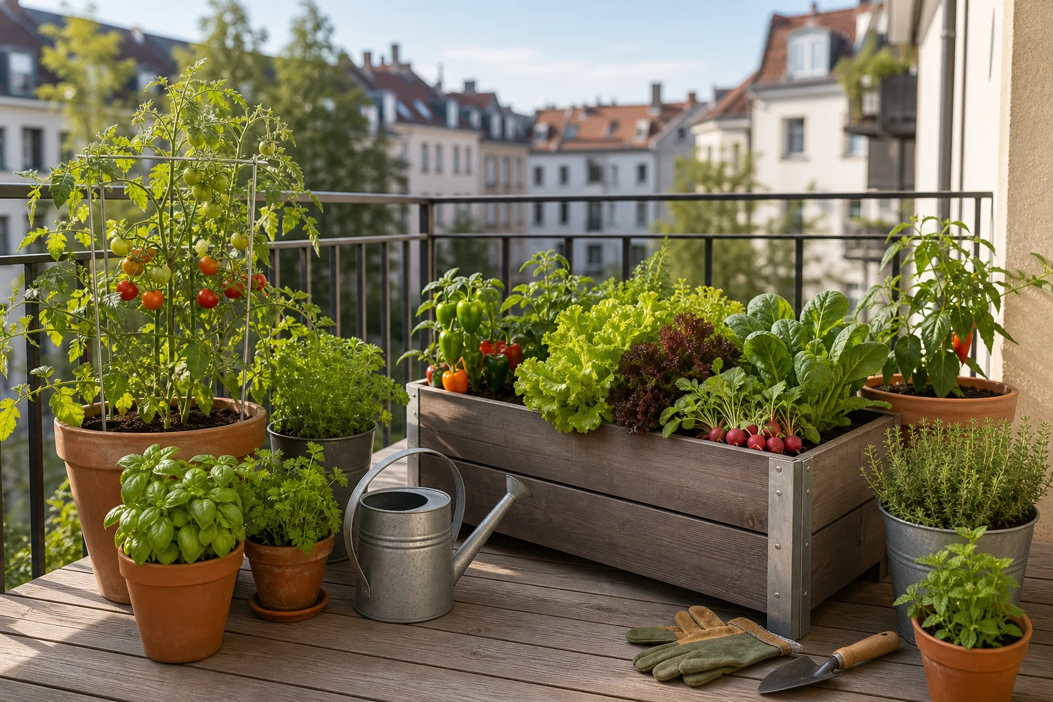 Container Gardening Balkon Gemüse Liste: Anleitung, Tipps und häufige Fehler