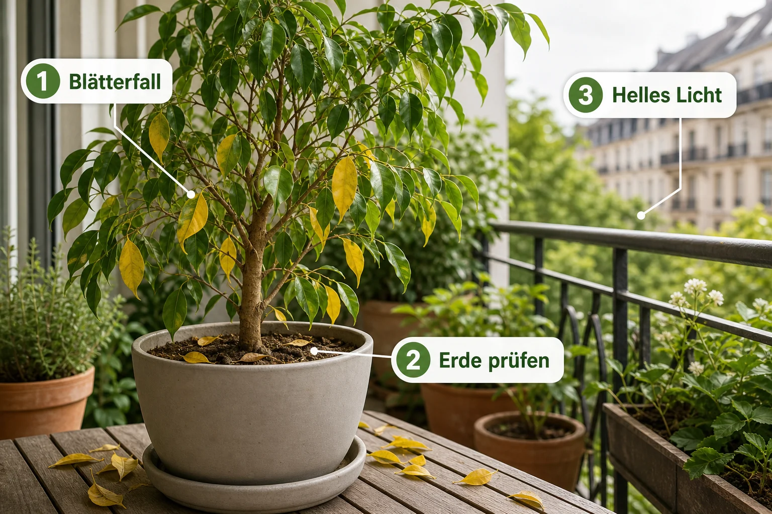 Infografik: Einführung: Was Sie zu ficus benjamini pflege blätter fallen wissen sollten - Ficus Benjamini Pflege Blätter Fallen: Anleitung, Tipps und häufige Fehler