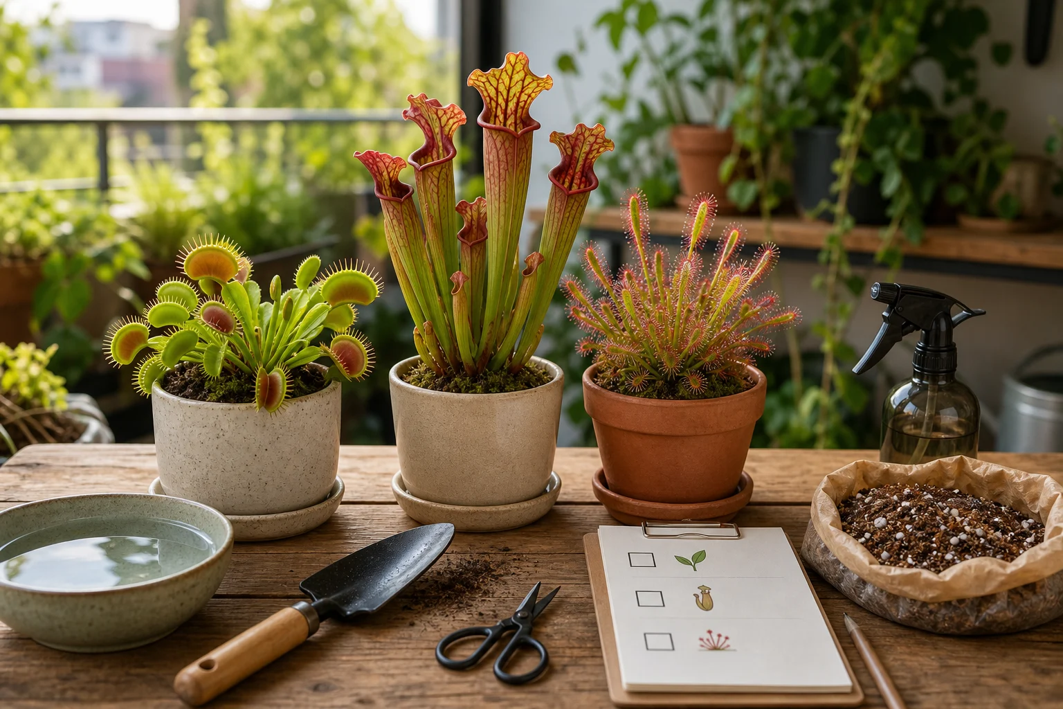 Foto: Praktische Umsetzung - Fleischfressende pflanzen pflege arten Ratgeber