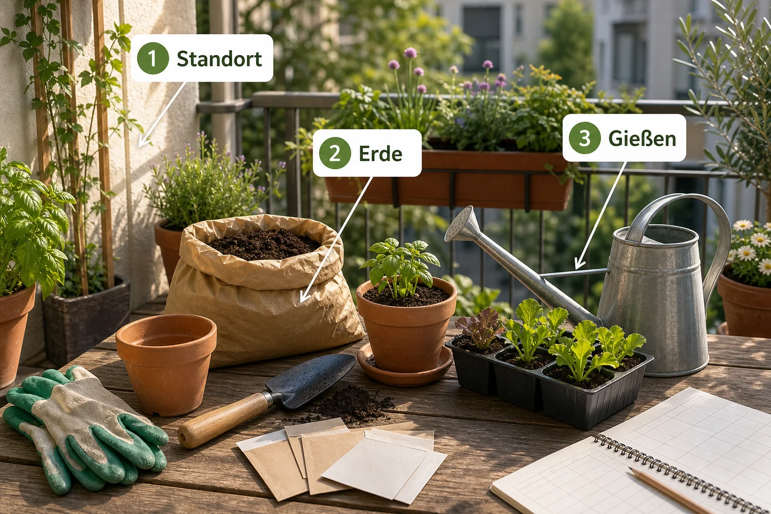 Infografik: Einführung: Was Sie zu garten anfänger tipps erste schritte wissen sollten - Garten Anfänger Tipps Erste Schritte: Schritt-für-Schritt erklärt
