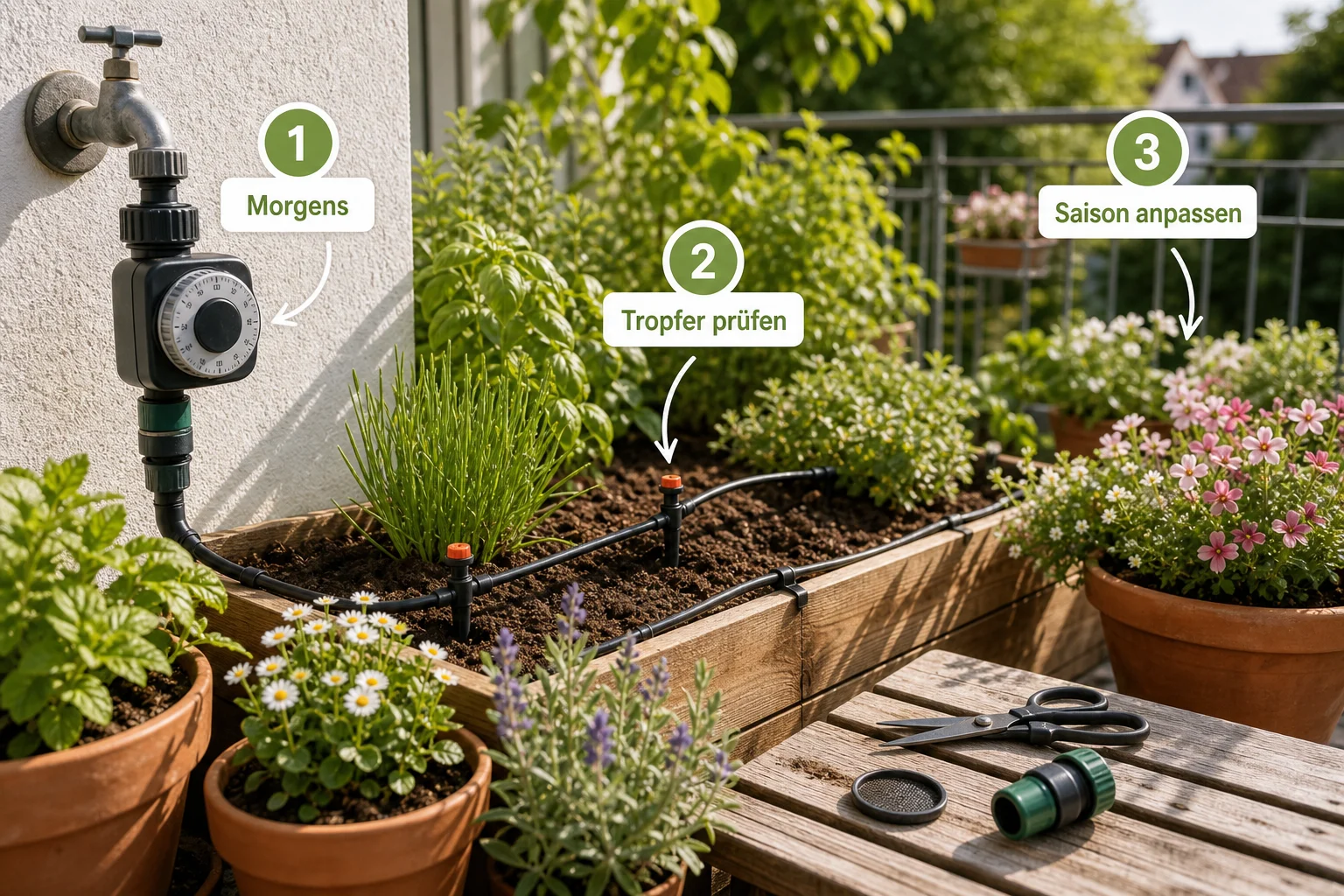 Infografik: Pflege, Timing und saisonale Besonderheiten - Garten Bewässerung Automatisch Günstig: Anleitung, Tipps und häufige Fehler