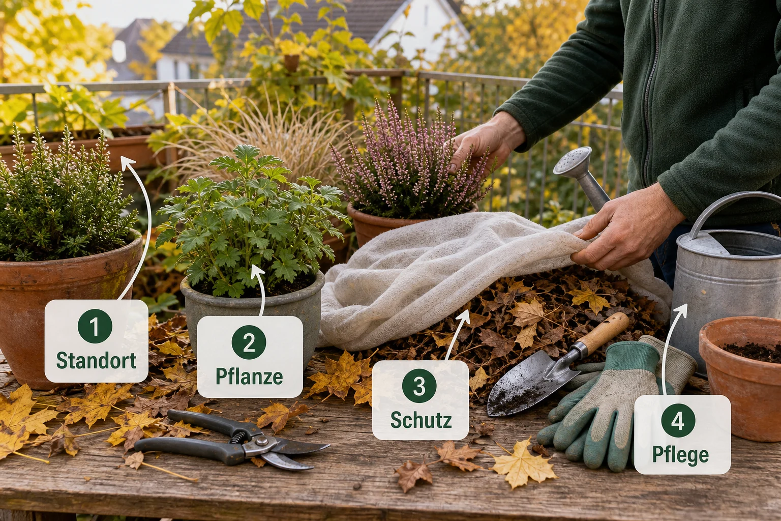 Infografik: Auswahlkriterien für Herbst - Garten Herbst Vorbereiten Checkliste: praktische Checkliste