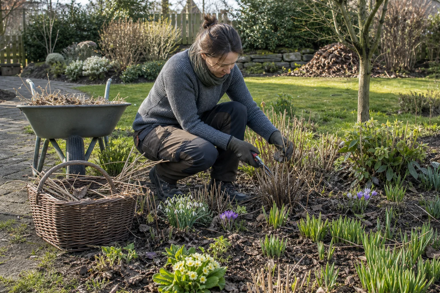 Garten nach Winter aufräumen: Ratgeber für einen guten Start ins Frühjahr