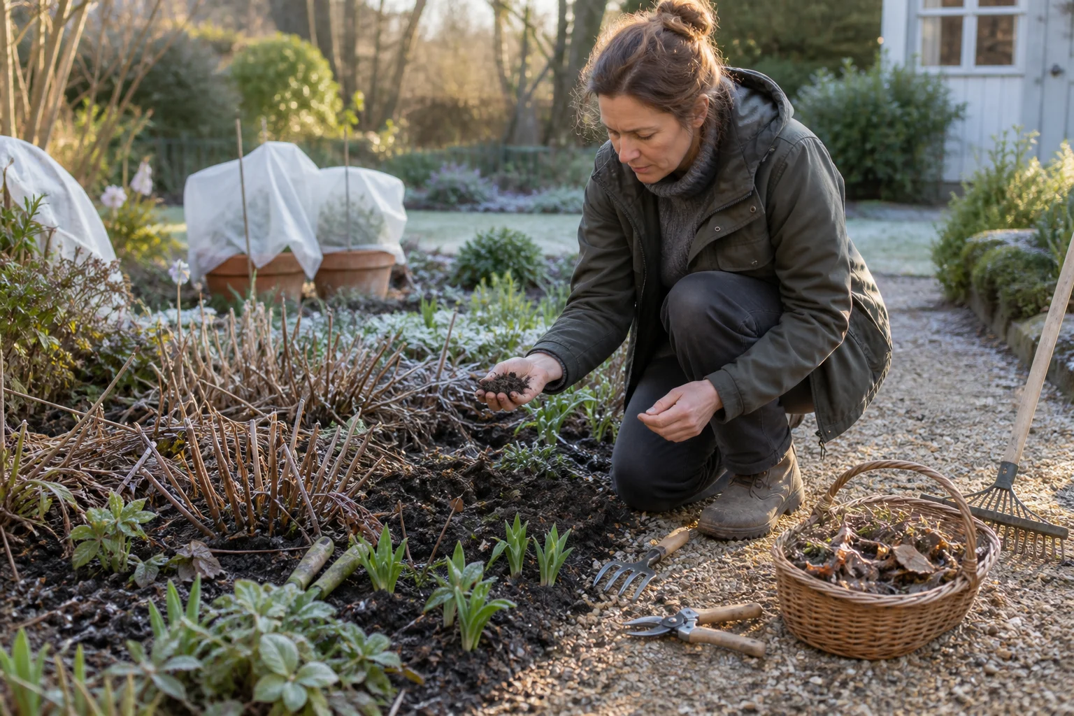 Foto: Garten nach dem Winter richtig aufräumen: Die wichtigsten Entscheidungen zuerst - Garten nach Winter aufräumen: Ratgeber für einen guten Start ins Frühjahr