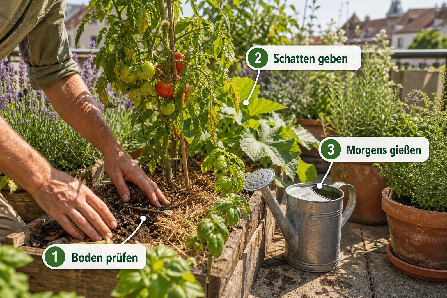 Infografik: Einführung: Was Sie zu garten sommer pflege hitze wissen sollten - Garten Sommer Pflege Hitze: Anleitung, Tipps und häufige Fehler