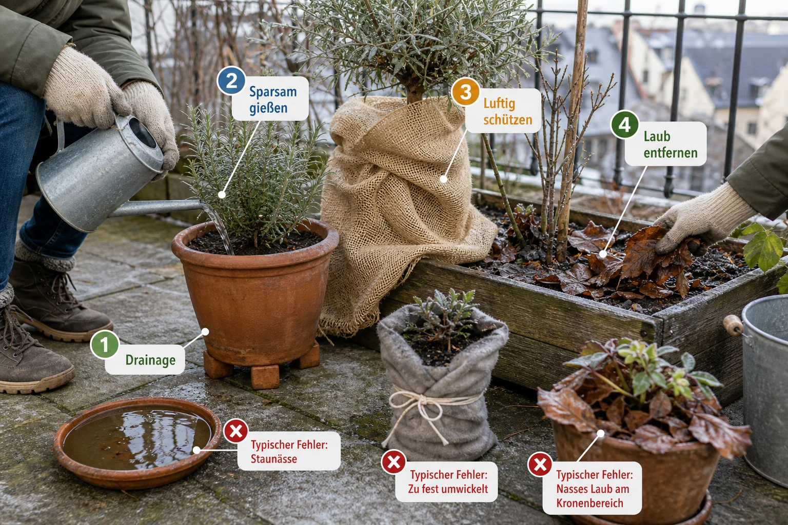 Infografik: Häufige Fehler und wie Sie sie vermeiden - Garten Winter Arbeiten Erledigen: Anleitung, Tipps und häufige Fehler