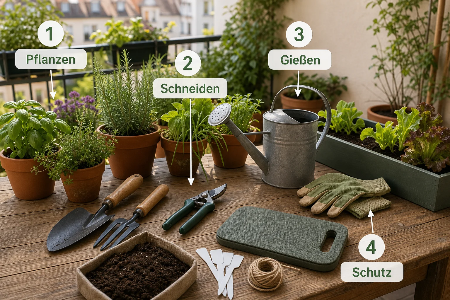 Infografik: Praktische Checkliste - Gartengeräte Grundausstattung Anfänger: Anleitung, Tipps und häufige Fehler