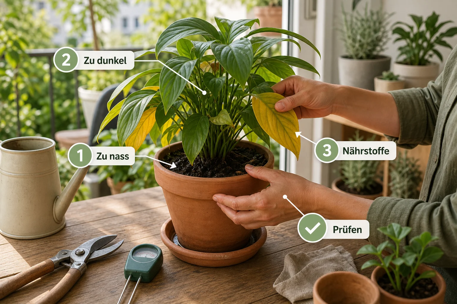 Infografik: Häufige Fehler und wie Sie sie vermeiden - Gelbe Blätter Pflanzen Was Tun: Anleitung, Tipps und häufige Fehler