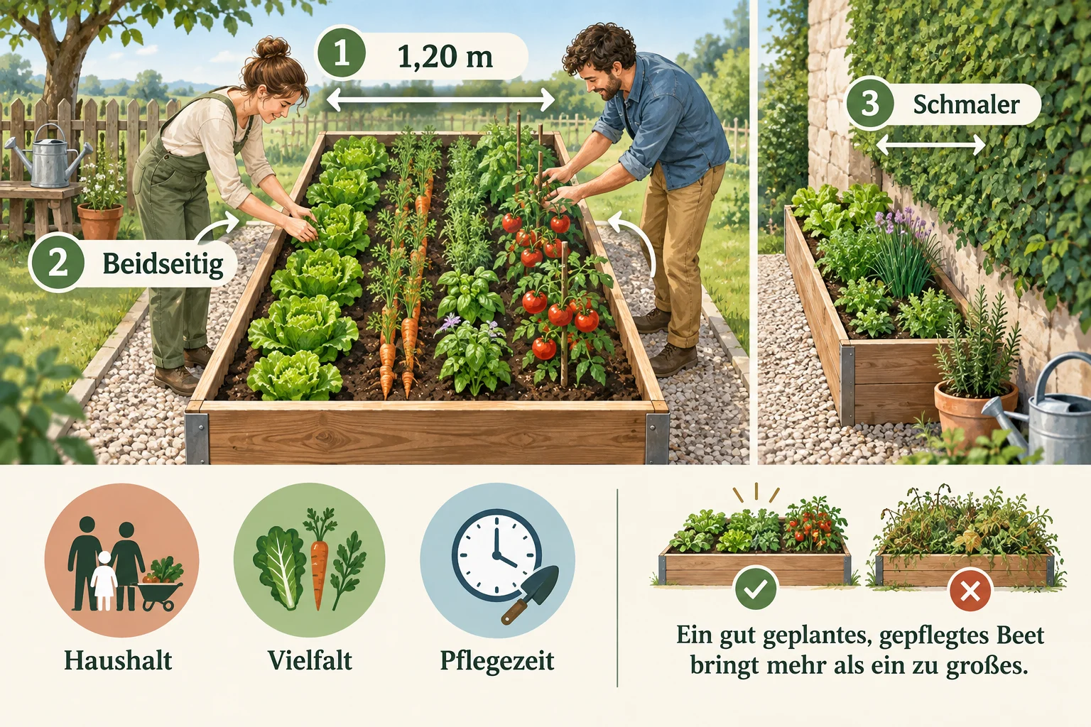 Infografik: 1. Was sollten Sie über gemüsebeet anlegen größe planung zuerst wissen? - Gemüsebeet Anlegen Größe Planung: Anleitung, Tipps und häufige Fehler