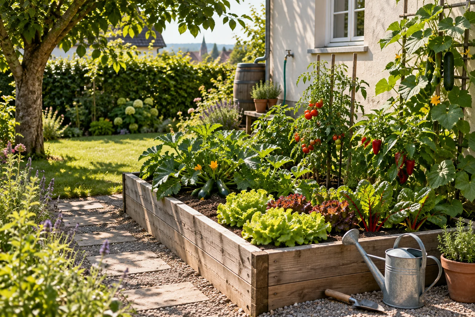 Foto: 2. Welcher Standort eignet sich für das Gemüsebeet? - Gemüsebeet Anlegen Größe Planung: Anleitung, Tipps und häufige Fehler