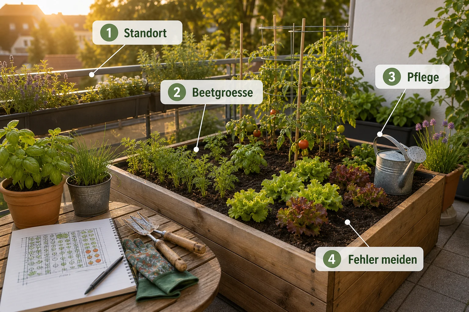 Infografik: Fazit - Gemüsegarten Anlegen Anfänger Plan: Anleitung, Tipps und häufige Fehler