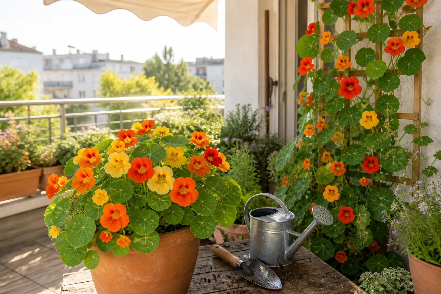 Foto: Welcher Standort und welche Sorte passen zu Ihrem Platz? - Kapuzinerkresse anbauen: essbares Heilkraut im Garten und auf dem Balkon