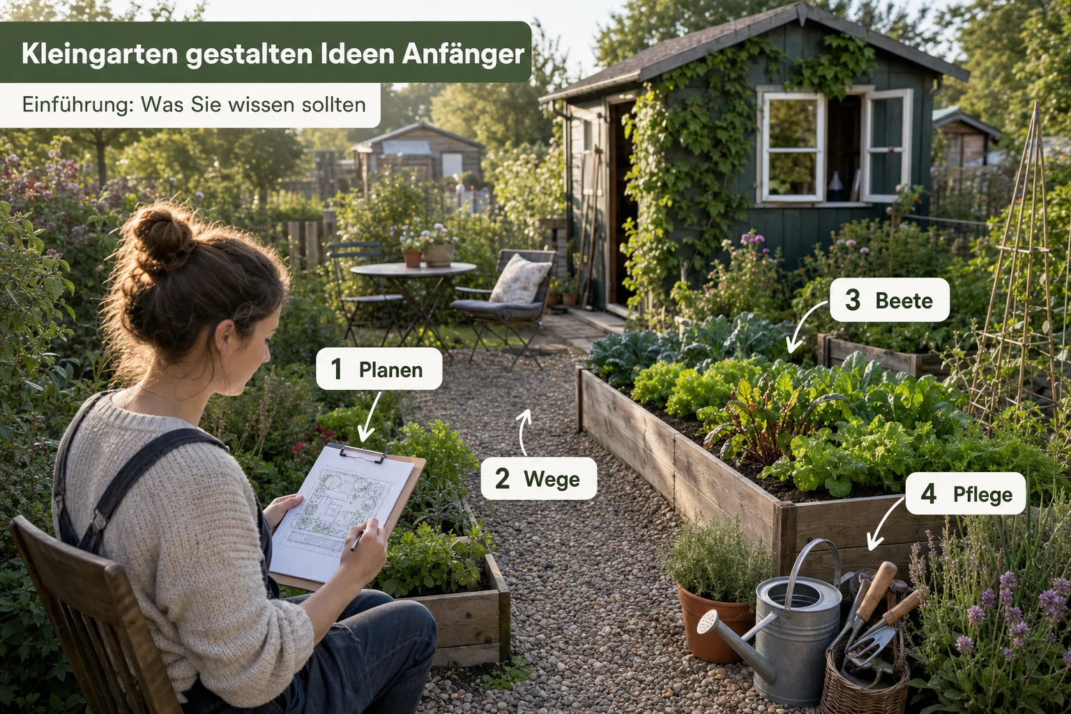 Infografik: Einführung: Was Sie zu kleingarten gestalten ideen anfänger wissen sollten - Kleingarten Gestalten Ideen Anfänger: Anleitung, Tipps und häufige Fehler