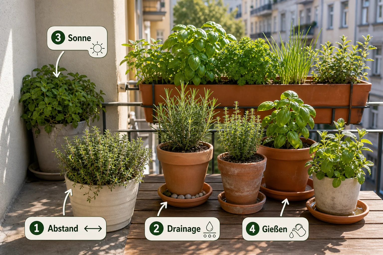 Infografik: Häufige Fehler und wie Sie sie vermeiden - Kräutergarten Anlegen Anfänger Balkon: Anleitung, Tipps und häufige Fehler