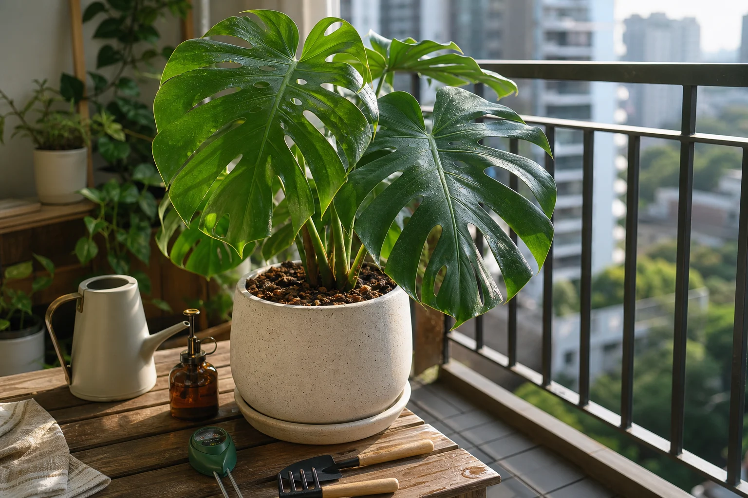 Monstera pflege standort gießen tipps Ratgeber