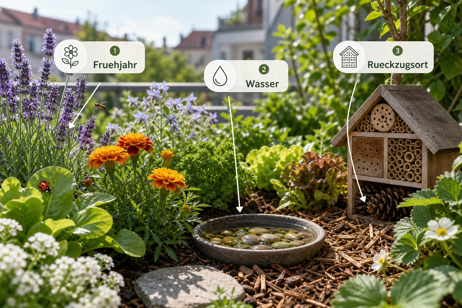 Infografik: Pflege, Timing und saisonale Besonderheiten - Nützlinge Garten Ansiedeln Liste: Anleitung, Tipps und häufige Fehler