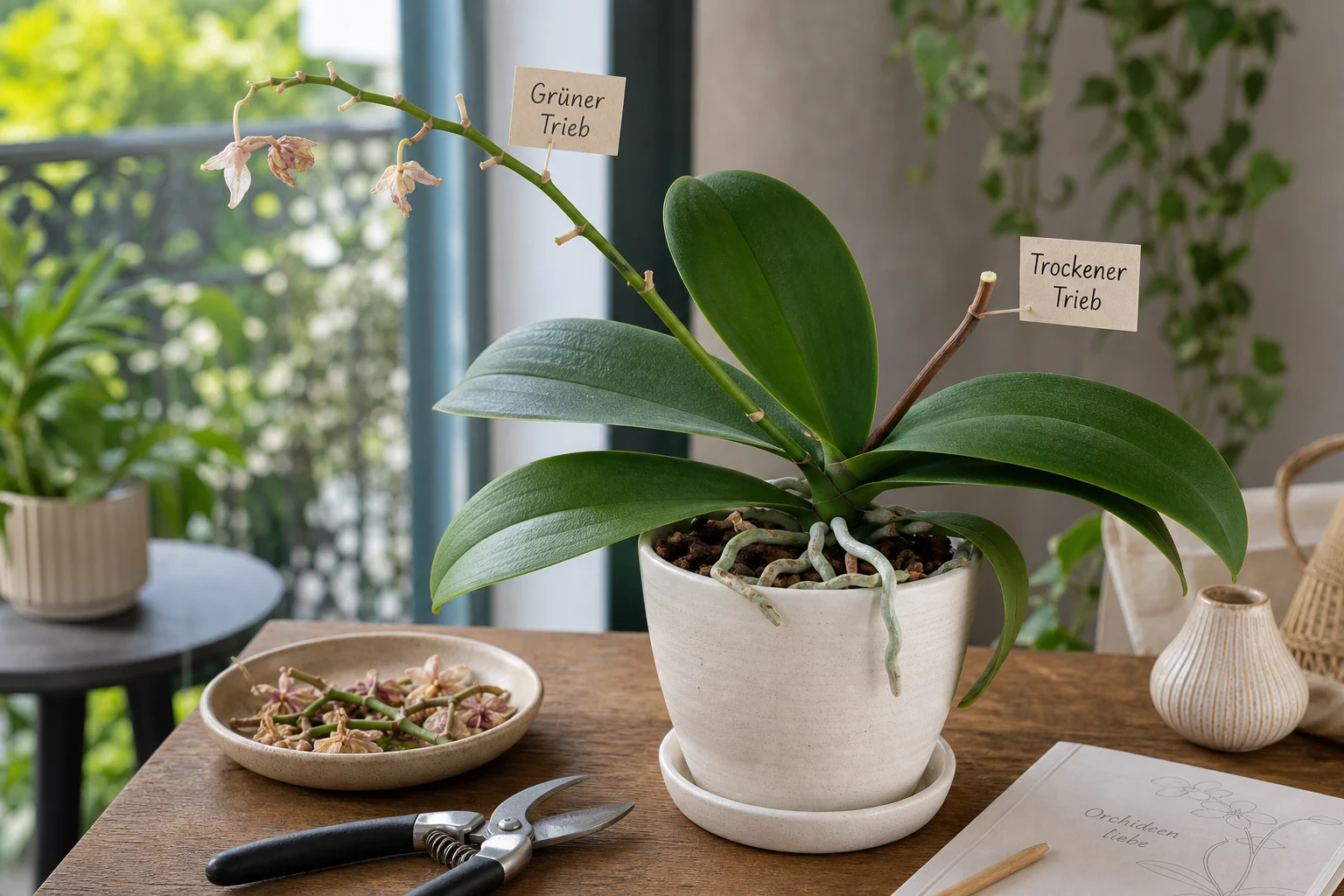Foto: Häufige Fragen kurz beantwortet - Orchideen nach Blüte pflegen schneiden: Anleitung, Tipps und häufige Fehler
