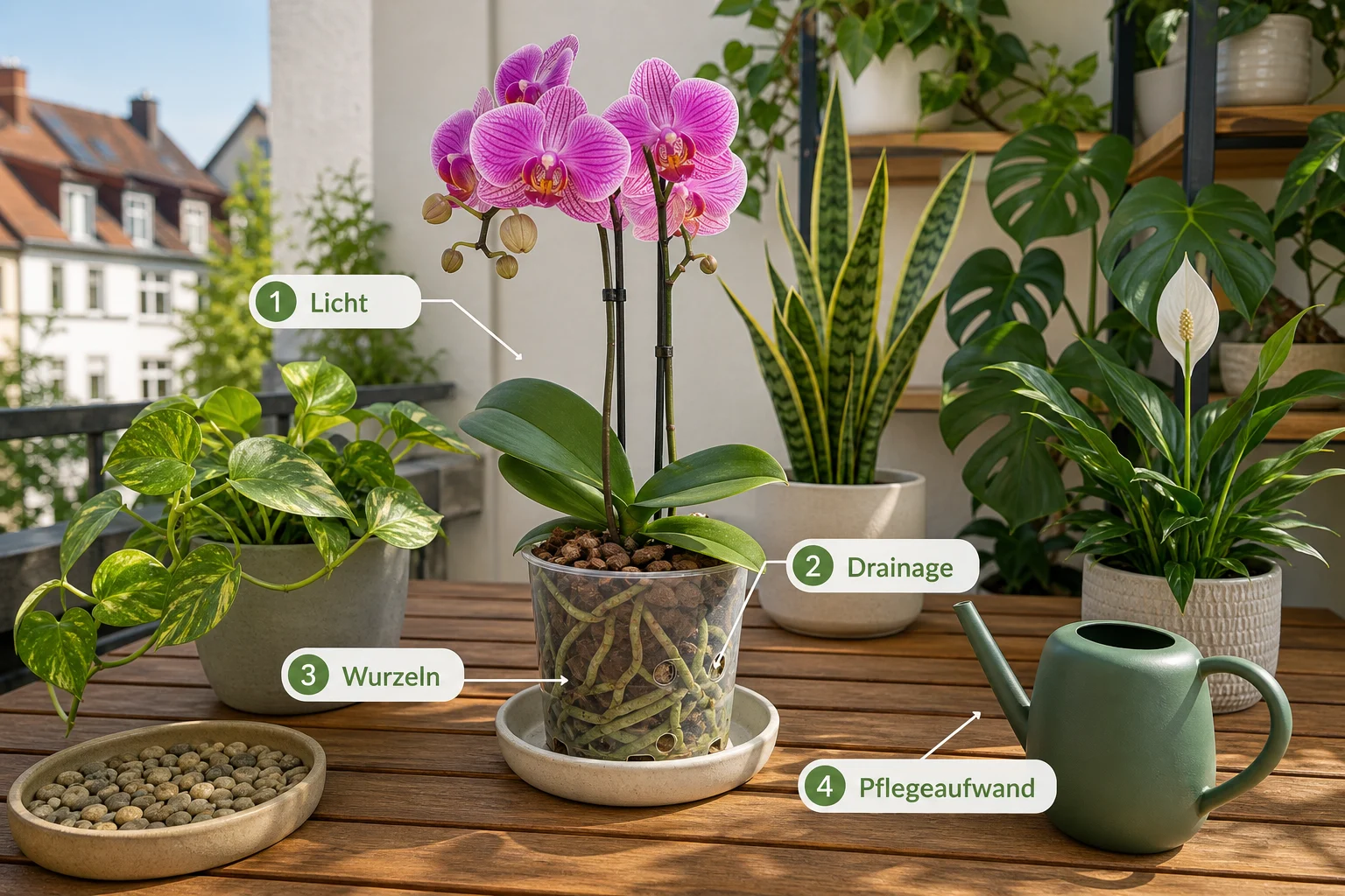 Infografik: Auswahlkriterien für Beliebte Zimmerpflanzen - Orchideen Richtig Gießen Anfänger Fehler: Anleitung, Tipps und häufige Fehler