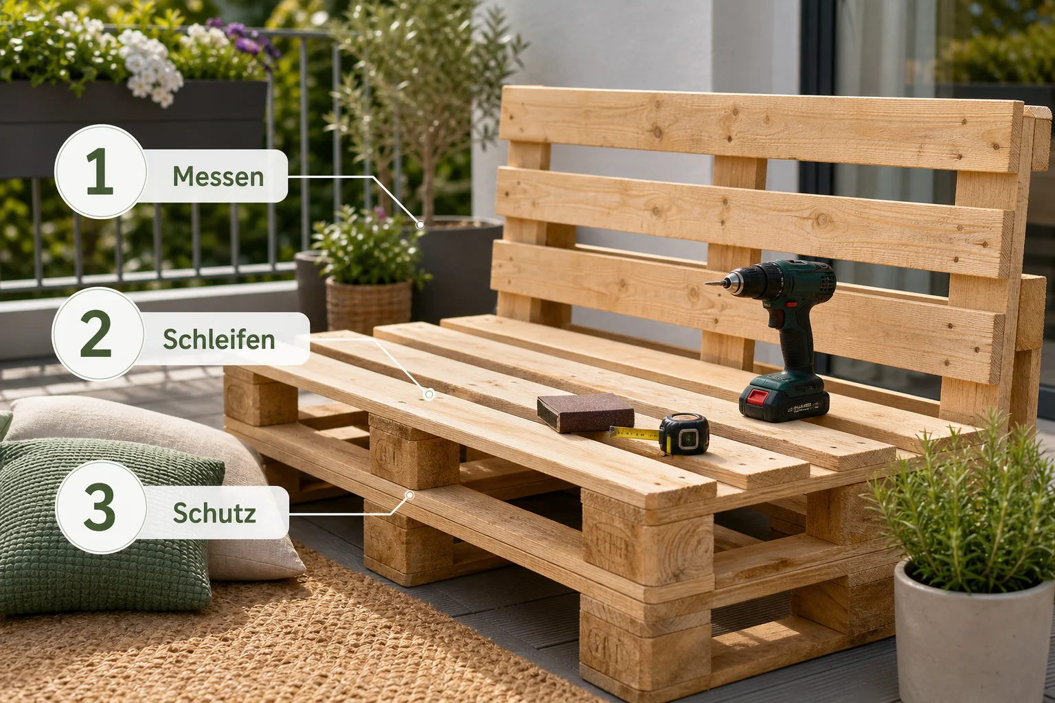Infografik: Einführung: Was Sie zu palettenmöbel garten bauen anleitung wissen sollten - Palettenmöbel Garten Bauen Anleitung: Schritt-für-Schritt erklärt