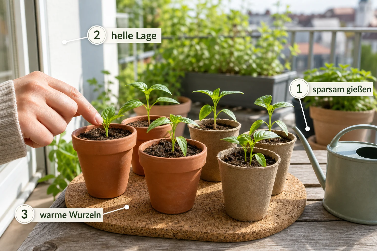 Erklärbild: Pflege, Timing und saisonale Besonderheiten - Paprika Aussaat Zeitpunkt Anleitung: Schritt für Schritt erklärt