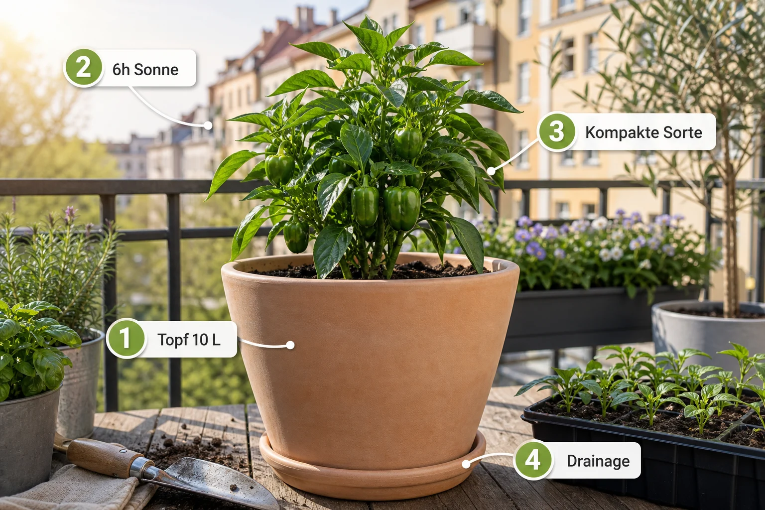 Infografik: Einführung: Was Sie zu paprika balkon anbauen topf sorte wissen sollten - Paprika Balkon Anbauen Topf Sorte: Anleitung, Tipps und häufige Fehler