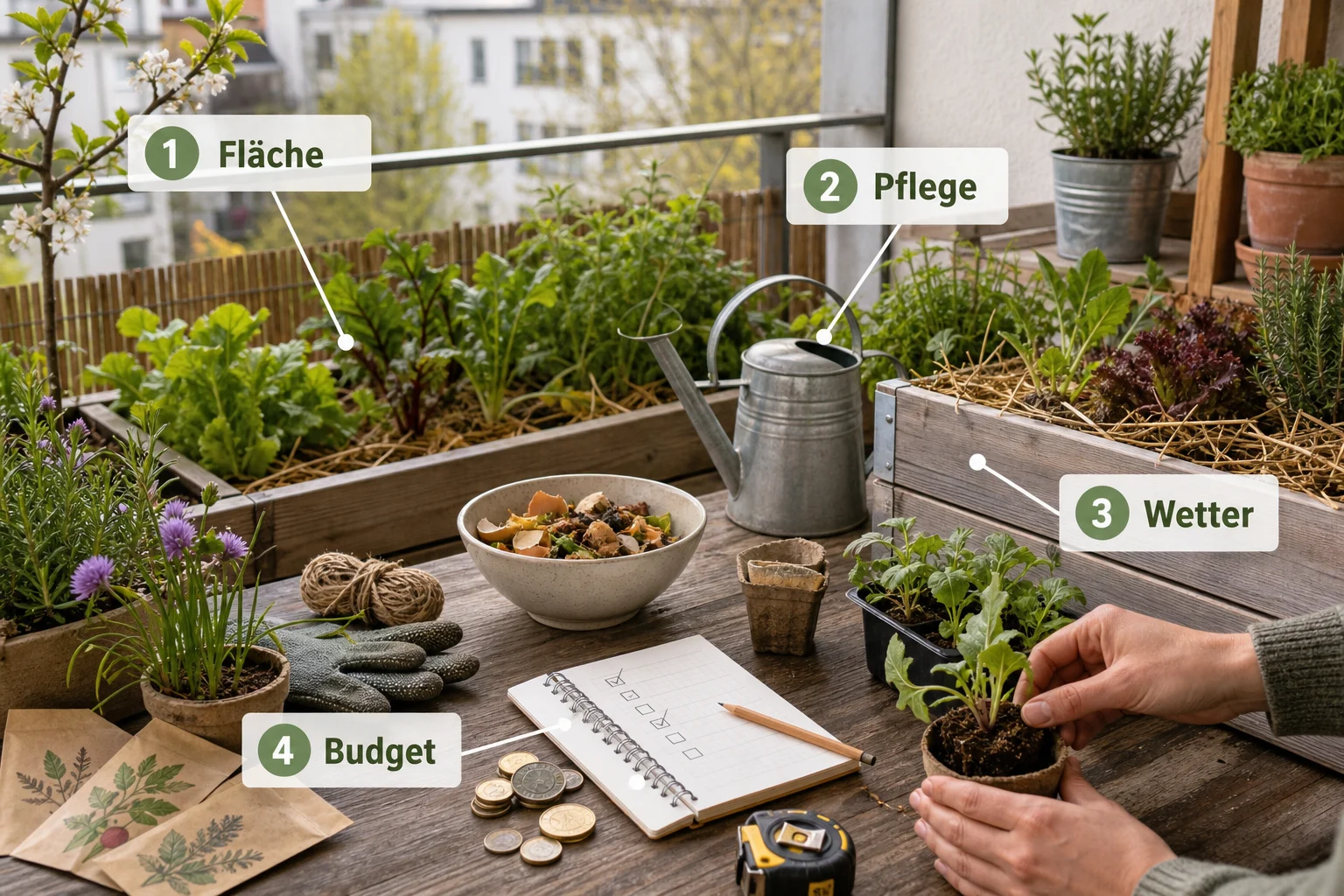 Infografik: Checkliste vor der Umsetzung - Permakultur Garten Anlegen Anfänger: Anleitung, Tipps und häufige Fehler
