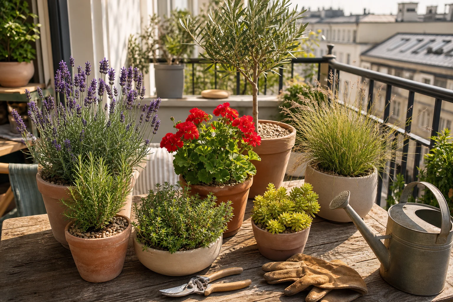 Foto: Pflanzen für pralle Sonne: 18 robuste Arten mit konkreter Pflege - Pflanzen für sonnige Balkone: 18 Arten für Hitze, pralle Sonne und wenig Wasser