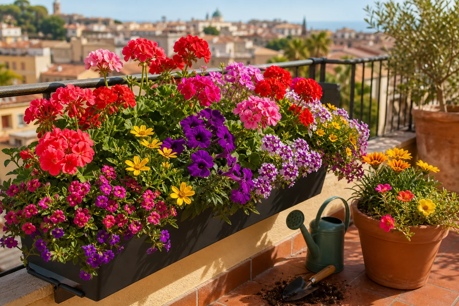 Foto: Blühende Sonnenpflanzen für Farbe von Mai bis Herbst - Pflanzen für sonnige Balkone: 18 Arten für Hitze, pralle Sonne und wenig Wasser