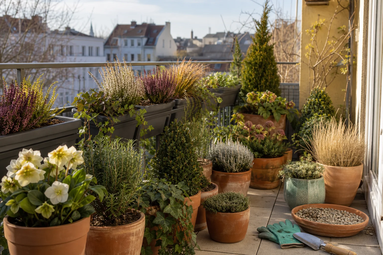 Foto: 21 winterharte Balkonpflanzen für Kübel und Kästen - Winterharte Pflanzen für den Balkon: 21 robuste Arten für Kübel und Kästen
