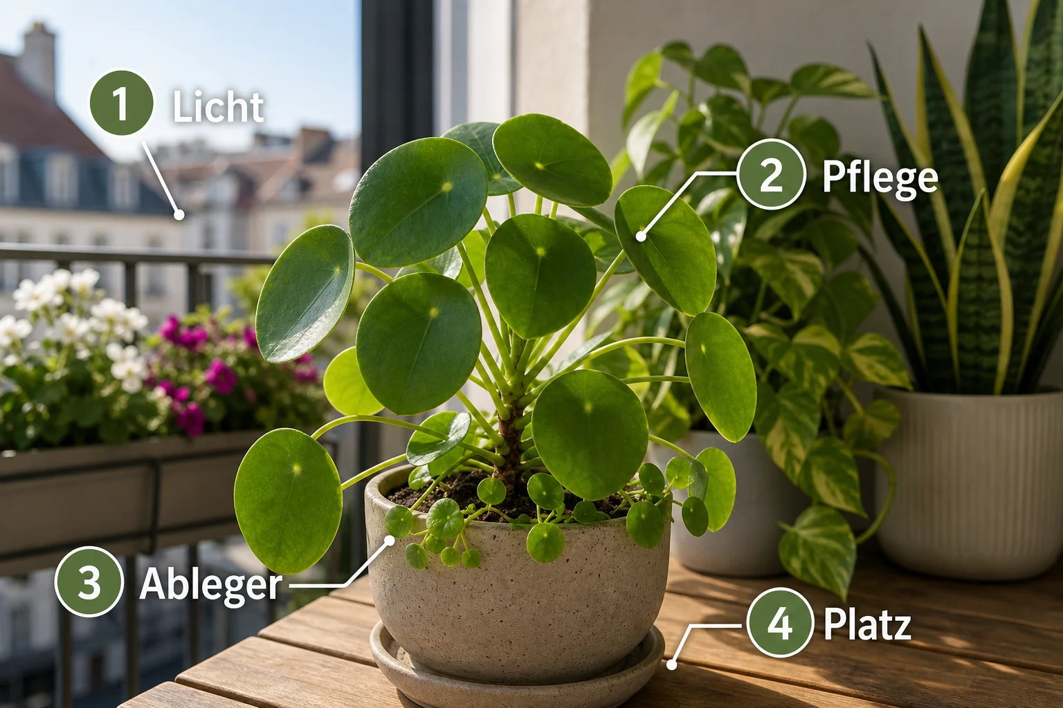 Infografik: Auswahlkriterien für Beliebte Zimmerpflanzen - Pilea Pflege Ableger Vermehren: Anleitung, Tipps und häufige Fehler