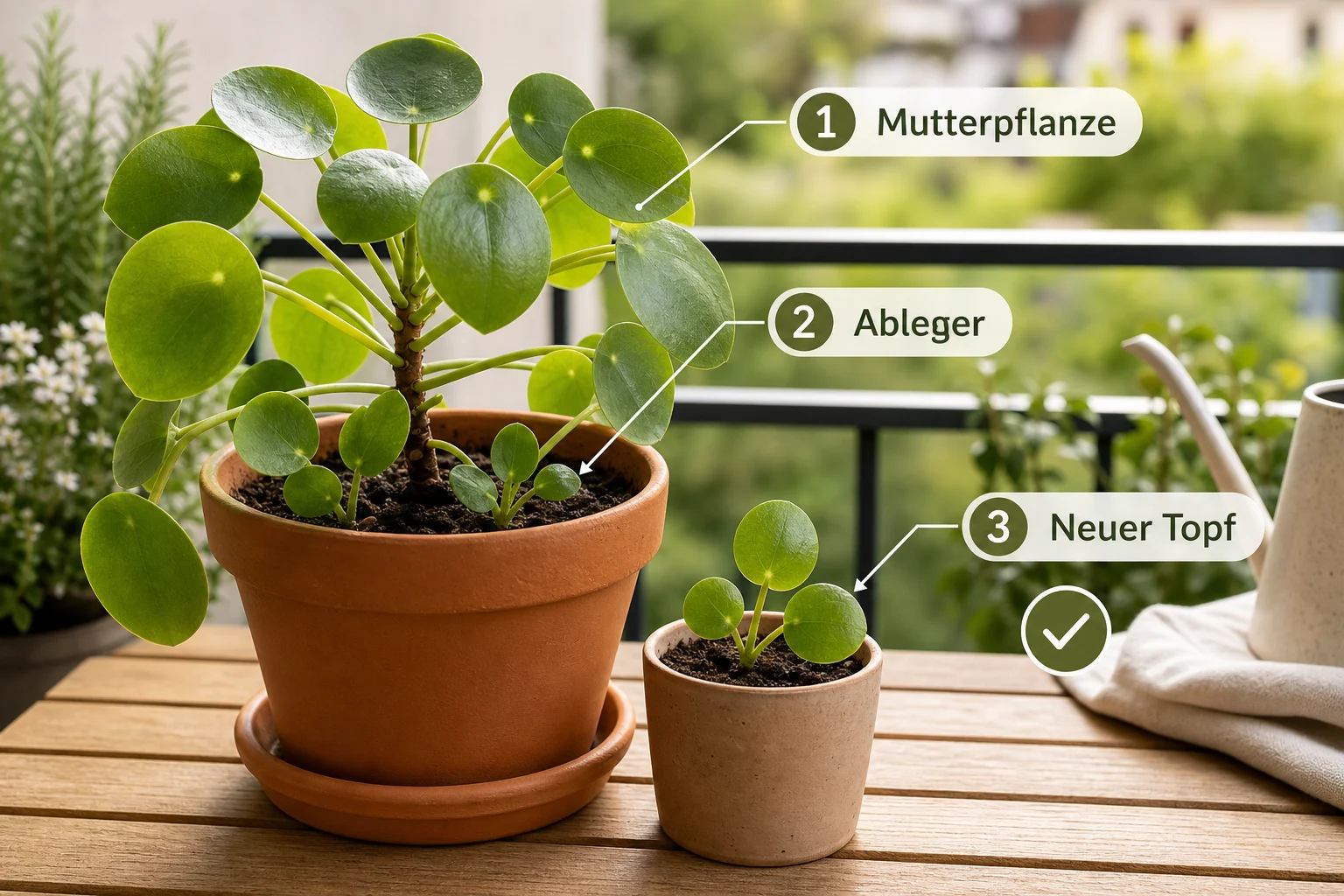 Infografik: Fazit - Pilea Pflege Ableger Vermehren: Anleitung, Tipps und häufige Fehler