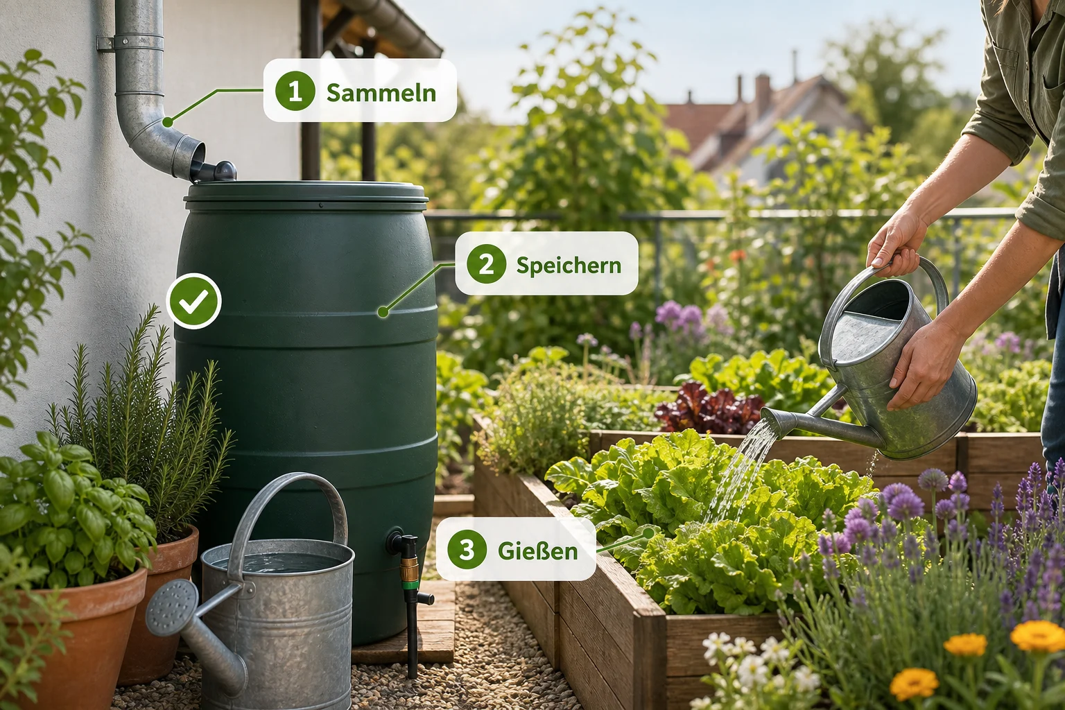 Infografik: Einführung: Was Sie zu regenwasser nutzen garten erlaubt wissen sollten - Regenwasser Nutzen Garten Erlaubt: Anleitung, Tipps und häufige Fehler