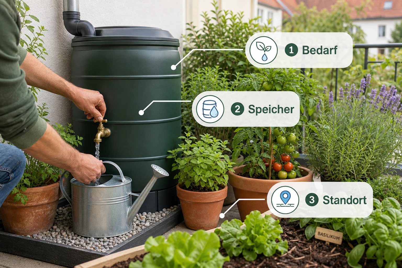 Infografik: Auswahlkriterien für Ressourcenschonung - Regenwasser Nutzen Garten Erlaubt: Anleitung, Tipps und häufige Fehler
