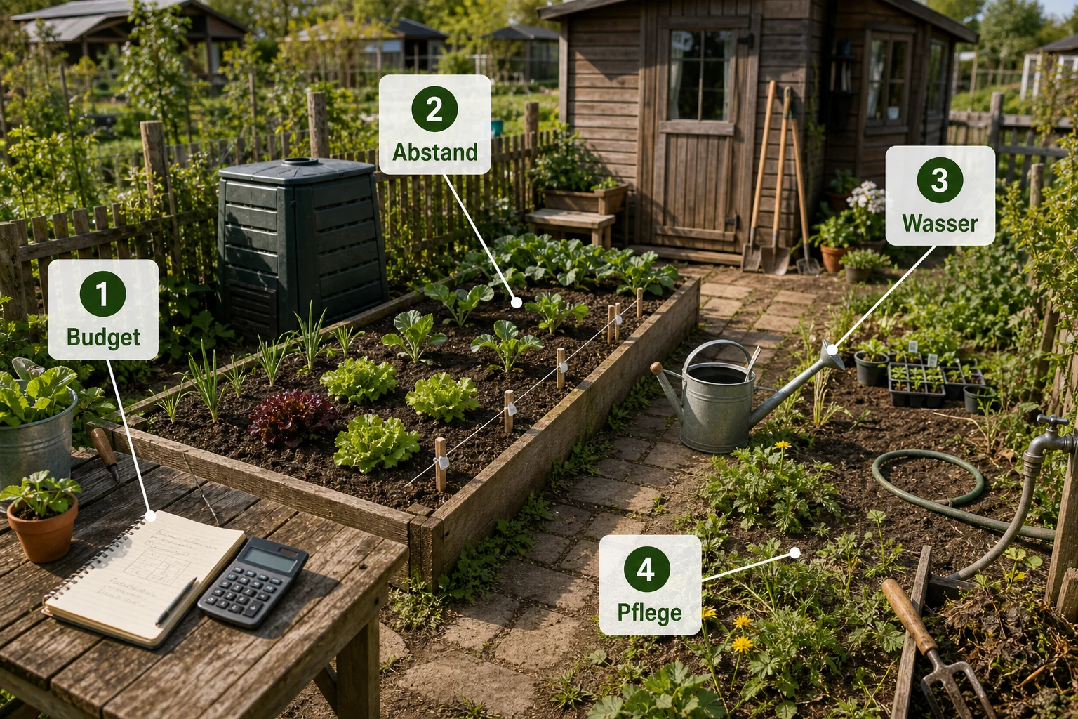 Infografik: Häufige Fehler und wie Sie sie vermeiden - Schrebergarten Anlegen Anfänger Kosten: Anleitung, Tipps und häufige Fehler