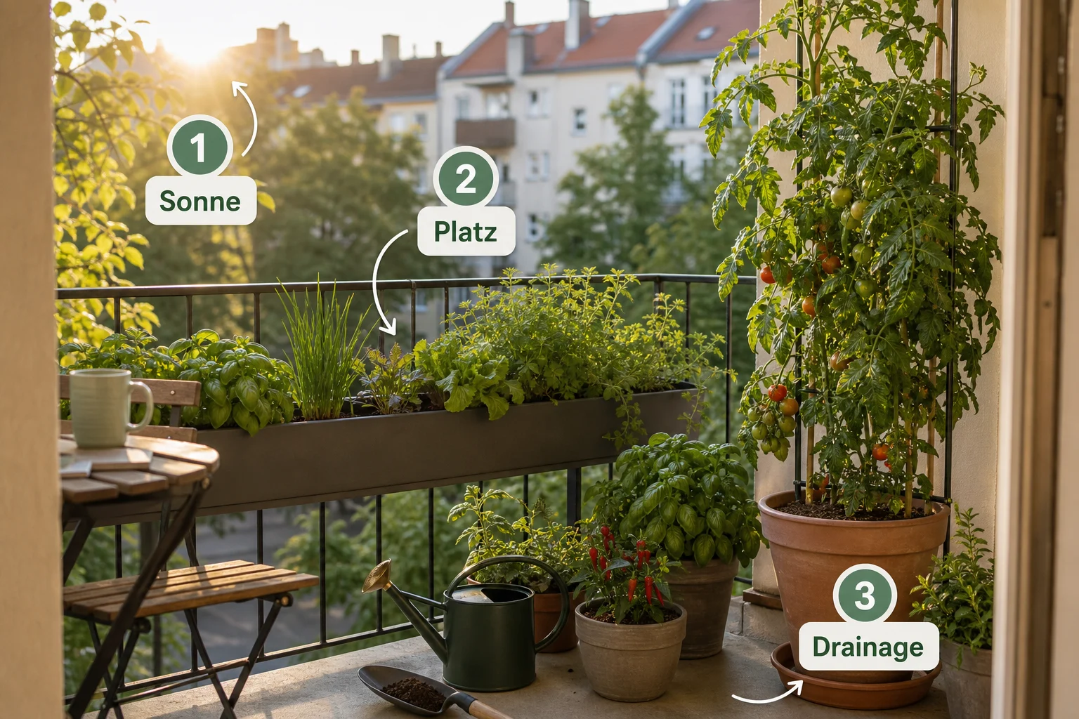 Infografik: Einführung: Was Sie zu stadtbalkon gestalten urban gardening wissen sollten - Stadtbalkon Gestalten Urban Gardening: Anleitung, Tipps und häufige Fehler