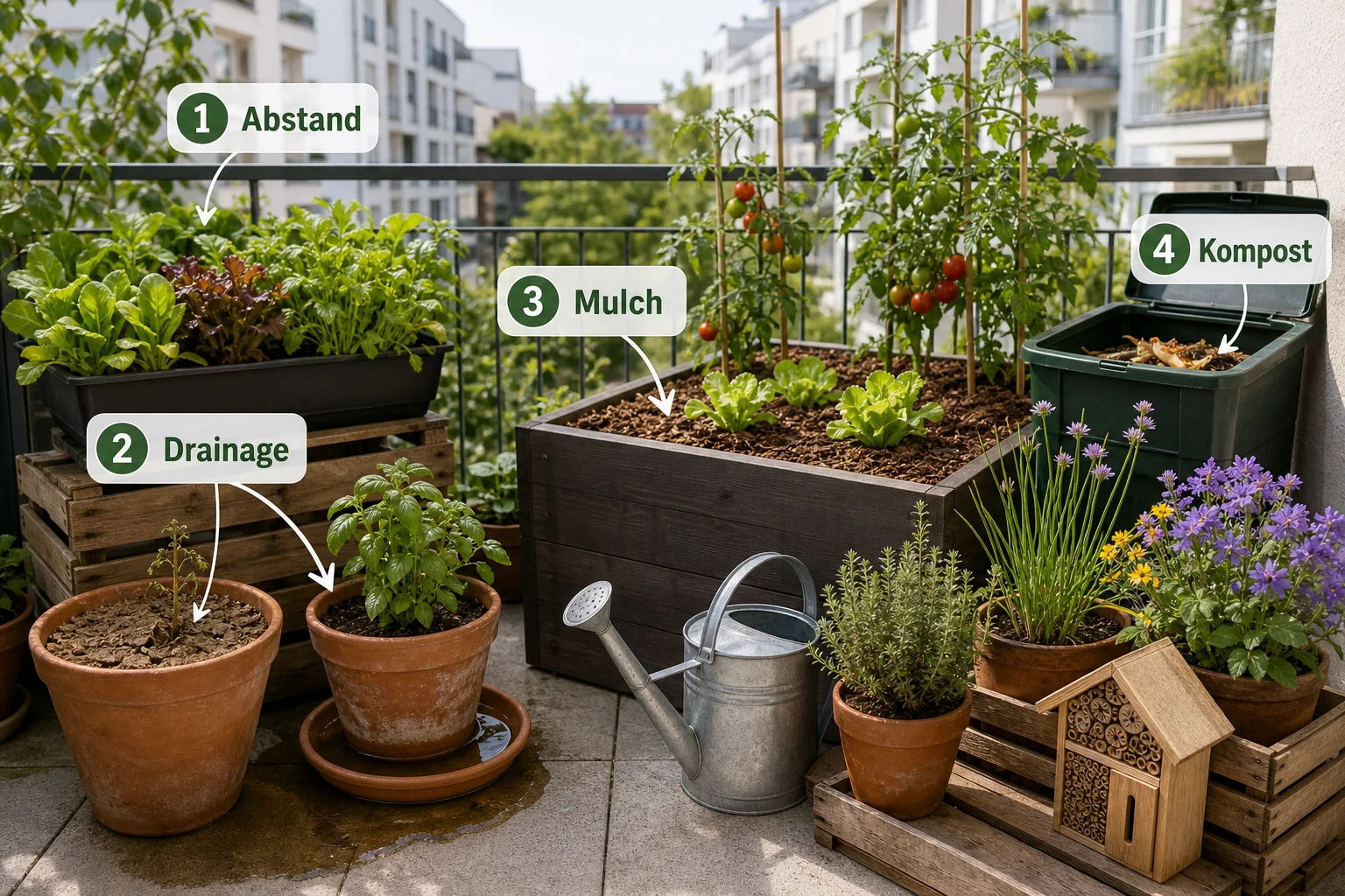 Infografik: Häufige Fehler und wie Sie sie vermeiden - Urbaner Garten Anlegen Nachhaltig: Anleitung, Tipps und häufige Fehler