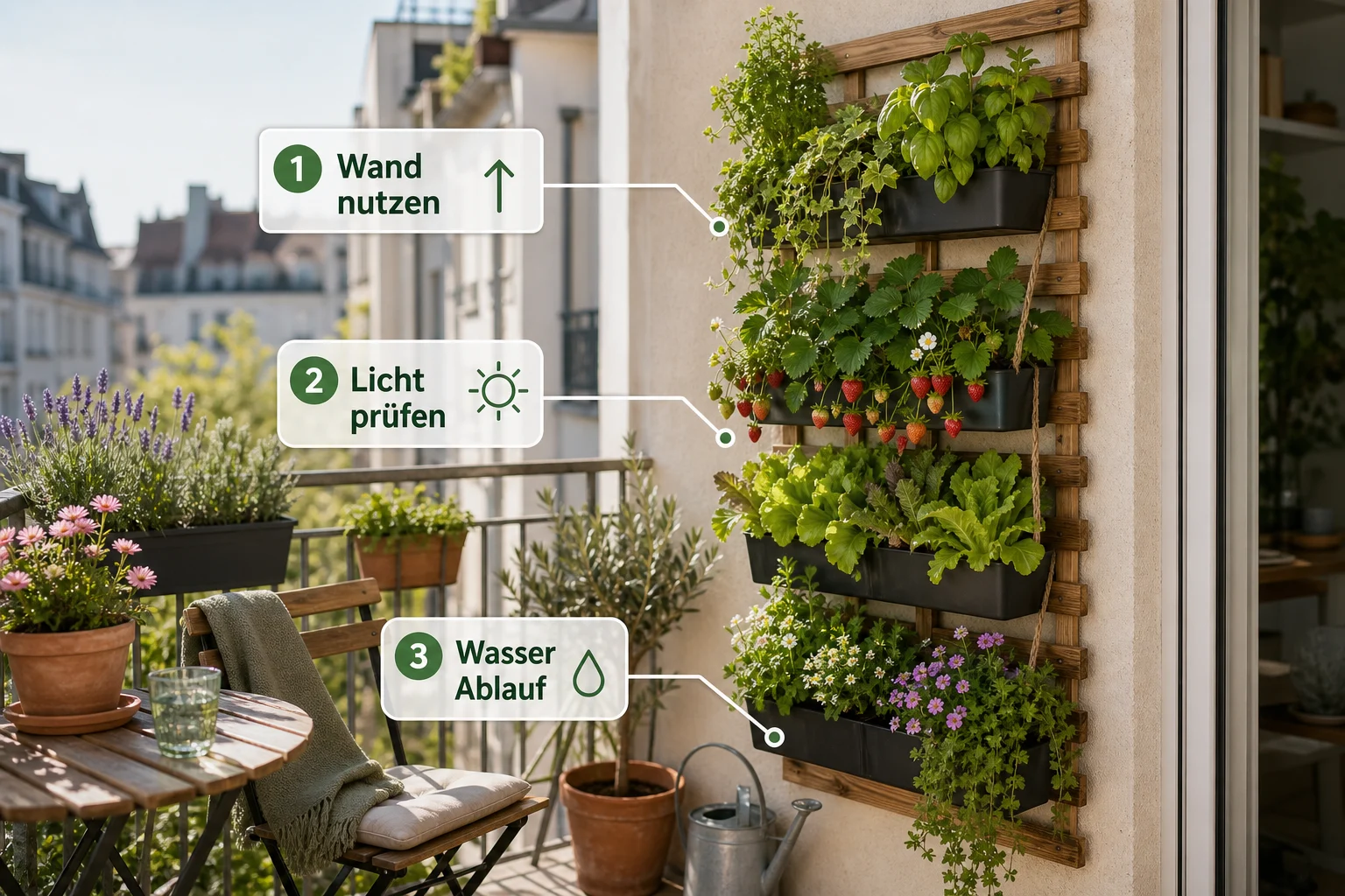 Infografik: Einführung: Was Sie zu vertikal gärtnern balkon platzsparend wissen sollten - Vertikal Gärtnern Balkon Platzsparend: Anleitung, Tipps und häufige Fehler