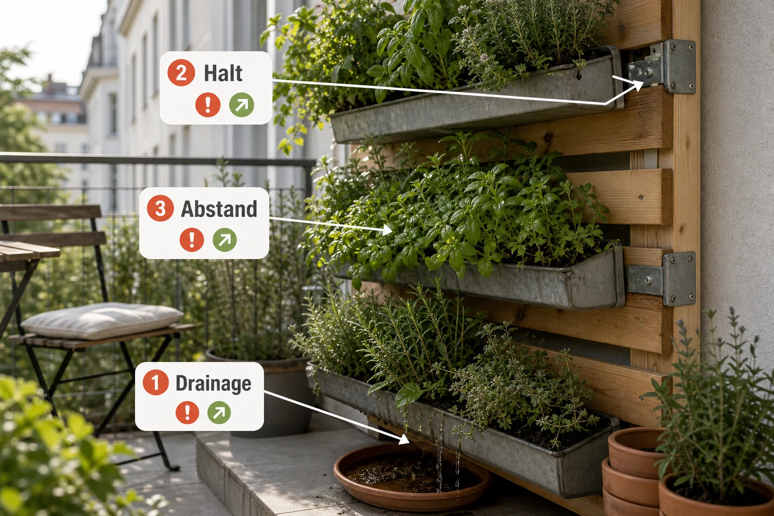 Infografik: Häufige Fehler und wie Sie sie vermeiden - Vertikaler Garten Balkon Selber Bauen: Anleitung, Tipps und häufige Fehler