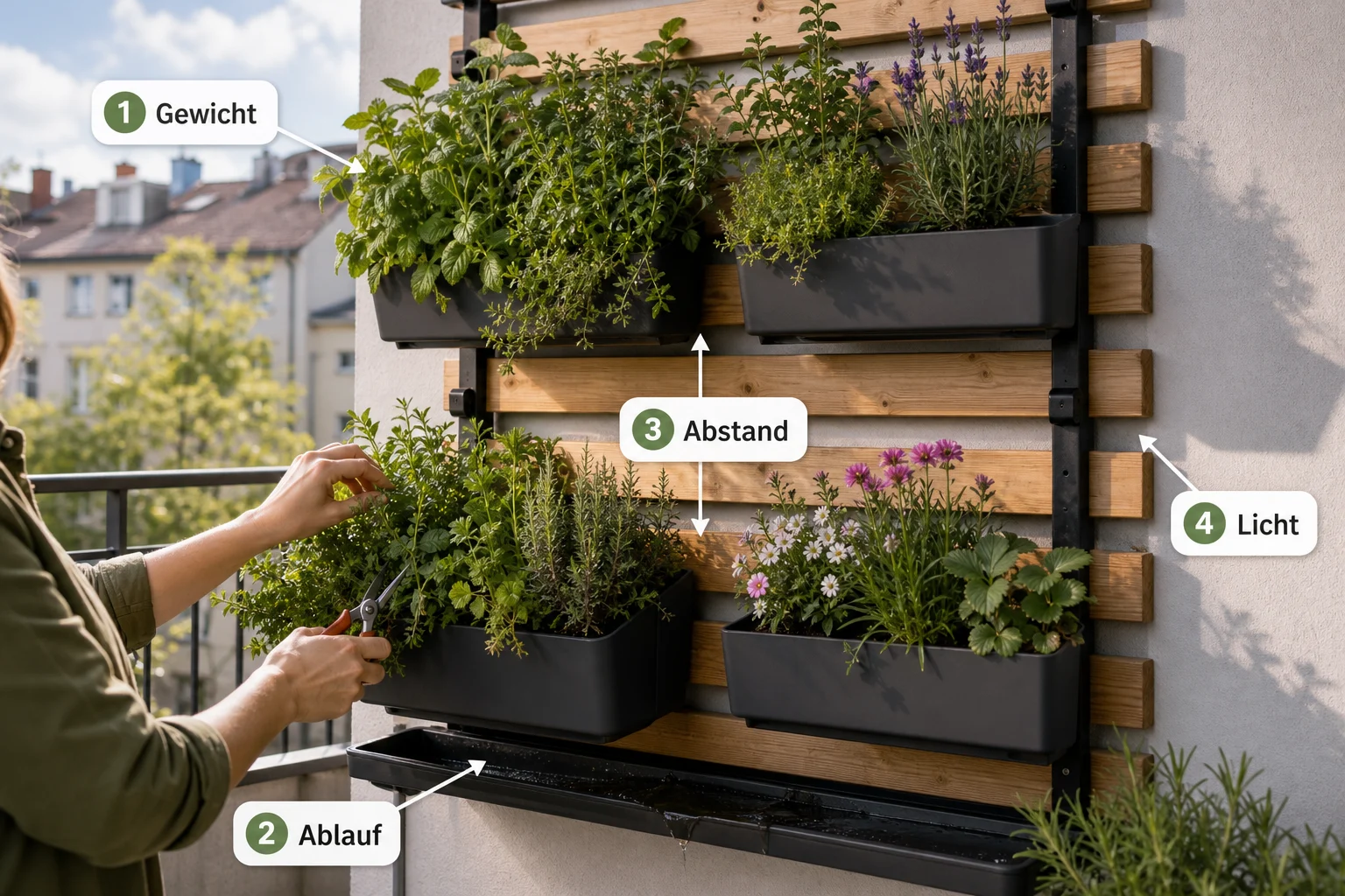 Infografik: Häufige Fehler und wie Sie sie vermeiden - Wandgarten Balkon DIY Anleitung: Schritt-für-Schritt erklärt