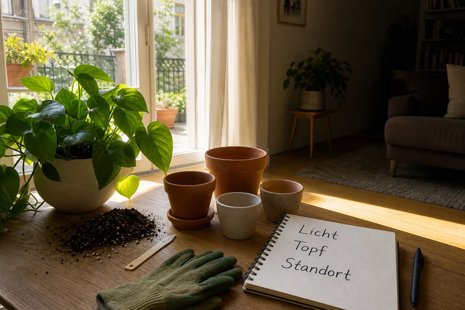 Foto: Wie planen Sie Standort, Licht und Topf vor dem Kauf? - Zimmerpflanzen Anfänger Pflegeleicht: Anleitung, Tipps und häufige Fehler